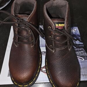 Dr. Martens Women's Brown Leather Boots